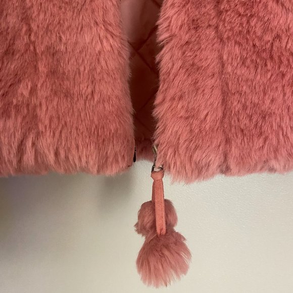 Pink Faux Fur Jacket - Picture 3 of 3